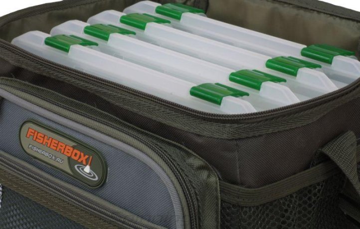 Сумка fisherbox C101 (в комплекте 4 кор. fisherbox 250 + 1 кор. fisherbox 216)