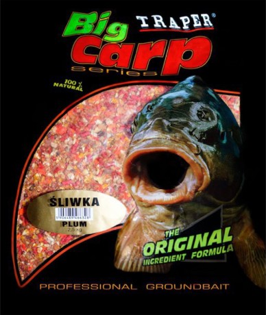 Прикормка Traper Слива, серия Биг Карп 2,5кг.