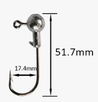 Набор Джиг-головка 6,0 гр. 3шт.кр.№5/0