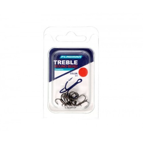 FLAGMAN Тройник Round Treble №12 7шт