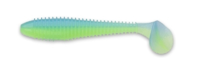 Силиконовые приманки Keitech Swing Impact 3" PAL (10шт) Цвет №03 Ice Chartreuse