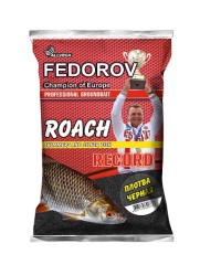 Прикормка ALLVEGA &quot;FEDOROV RECORD&quot; 1 кг (ПЛОТВА ЧЕРНАЯ)