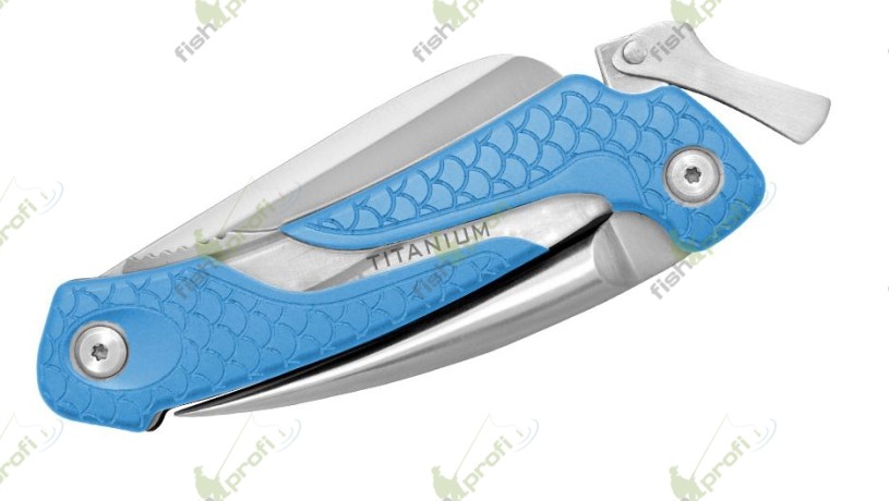 Нож складной Cuda Marlin Spike Folding Knife с шипом для развязывания узлов