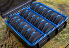 Поводочница с круглыми мотовилами Preston REVALUTION STORAGE BOX  (21 шт.)