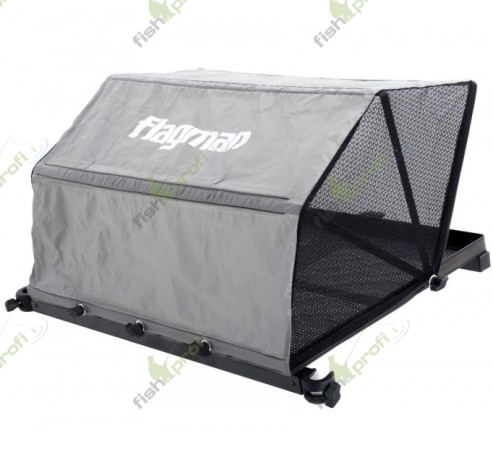 Стол Flagman с тентом и креплением на платформу Side Tray 670x510мм d25мм