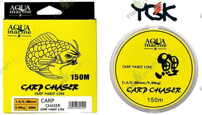 Леска рыболовная  YGK "CARP CHASER" 1.0 (0,165 мм, 2,84.кг.)  150 м., светло-коричневая (Япония)