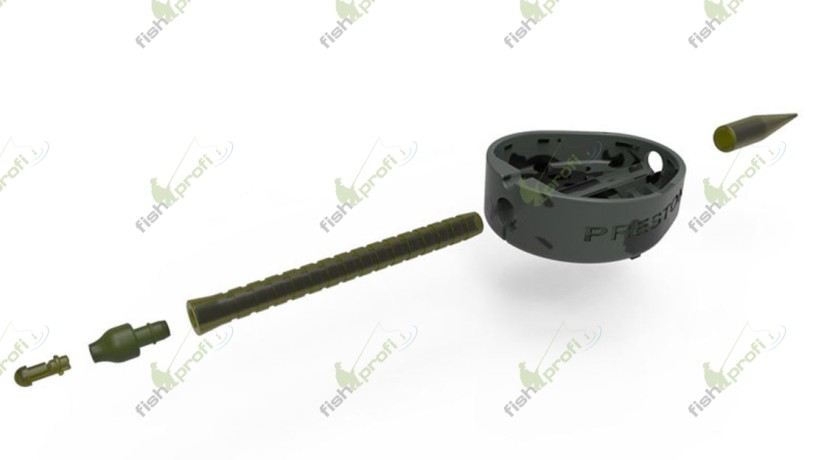 Кормушка фидерная Preston IN-LINE DURA BANJO FEEDER - MICRO SIZE микро 45 гр.