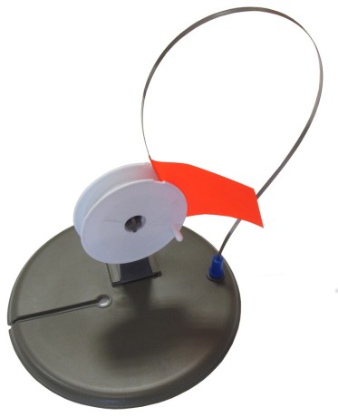 Жерлица (ТРИ КИТА) зимняя круглая с прямой стойкой