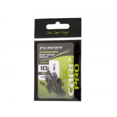 CARP PRO Вертлюг быстросъемный удлиненный Long №4 10шт