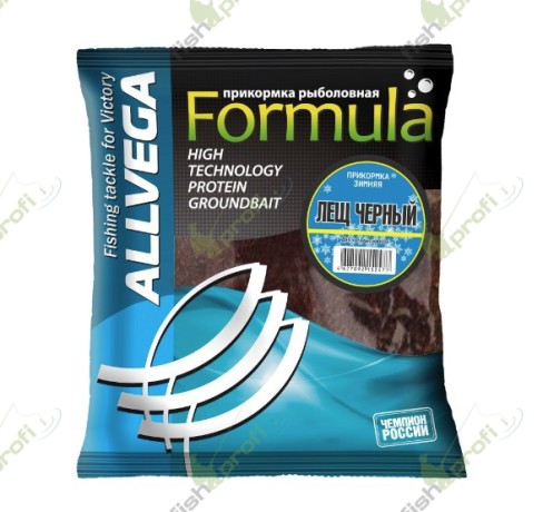 Прикормка зимняя ALLVEGA "Formula Winter" 0,5кг (ЛЕЩ ЧЕРНЫЙ)