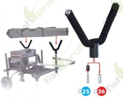 Крепление для чехла с удилищами на платформу RIVE