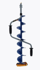 Ледобур &quot;NERO&quot; -150-2 L(шнека)-0,74м, L(трансп)-0,92м, L(бурения)-1,1м, m-3,2кг