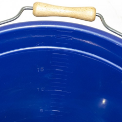 Ведро с крышкой Flagman 25л синее