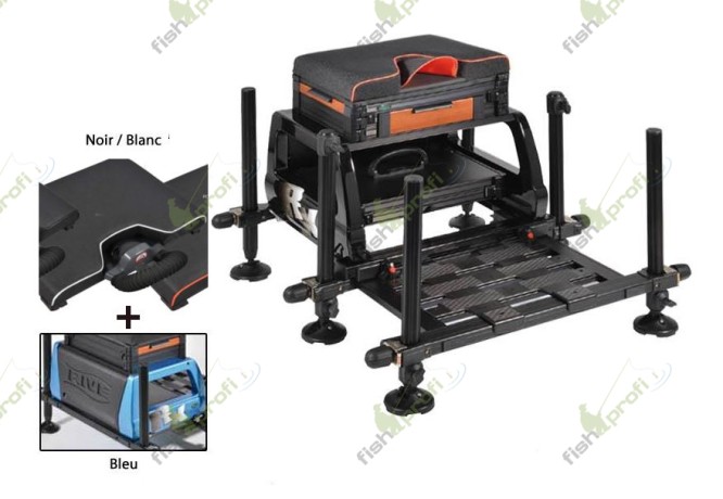 Платформа рыболовная RIVE "OPEN" Elefant RX-HSP Blue/White D 36 комплектация 4-2