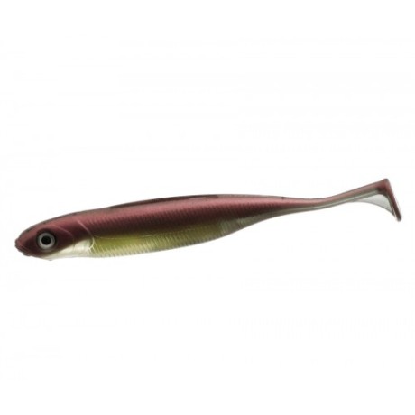 Виброхвост Flagman Real Shad 3,5 Purple Minnow Macrell 8,7см 5шт