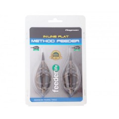 Набор кормушек Flagman Flat Feeder L 70+80г 2шт