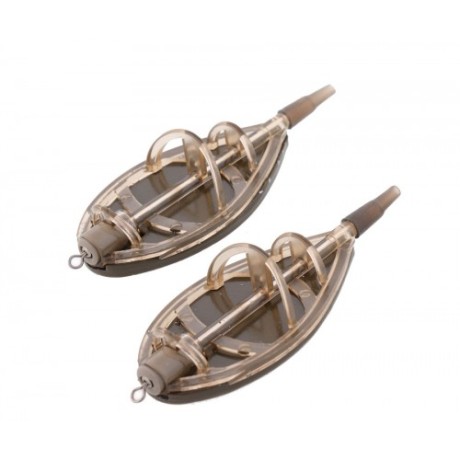 Набор кормушек Flagman Flat Feeder L 70+80г 2шт