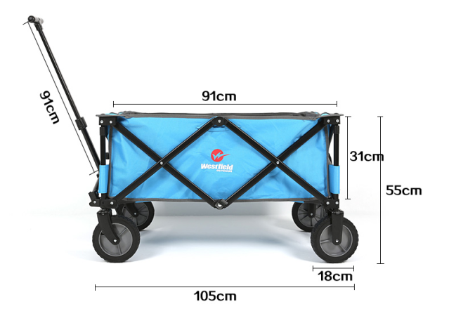 Рыболовная транспортная система "WESTFIELD" (120 кг) L