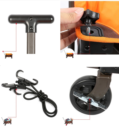 Рыболовная транспортная система "WESTFIELD" (120 кг) L