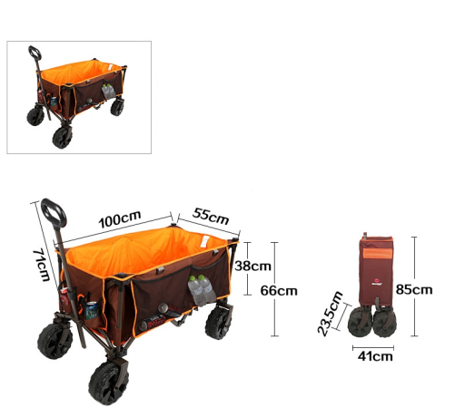 Рыболовная транспортная система "WESTFIELD" (120 кг) L
