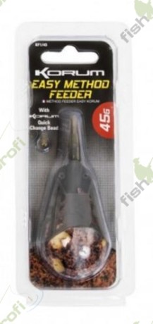 Кормушка фидерная Korum EASY METHOD FEEDER 45 гр.