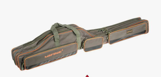 Чехол для удилищ полужёсткий MIFINE 2 секции 1.5 м  3 кармана