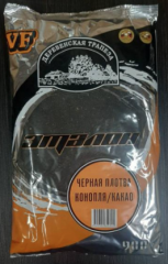 Прикормка Деревенская Трапеза VF Эталон черная плотва Конопля какао 0.9 кг.