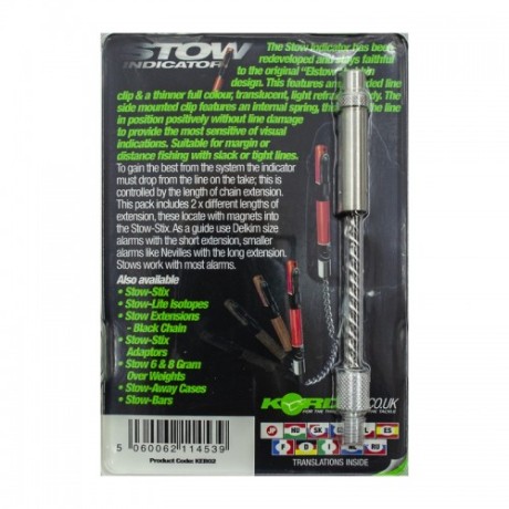 Механический индикатор поклевки Korda Stow Indicator Complete Assembly Red