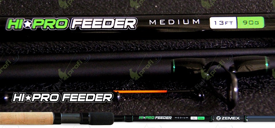 Удилище фидерное ZEMEX "HI-PRO FEEDER" 13" до 90,0 гр.