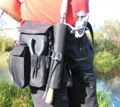 Пояc-держатель для удилища + куча карманов &quot;STAKAN-7&quot;