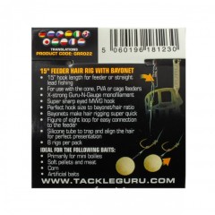 Поводок готовый Guru Bayonet Ready Rigs MWG 15&quot; 38см №12