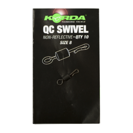 Вертлюг с быстросъемом для Ronnie-Rig Korda Quick Change Swivel