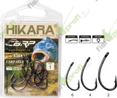 Крючки карповые CARP EXTREME Hikara (Япония)  чер. хром №2 ТРАПЕР