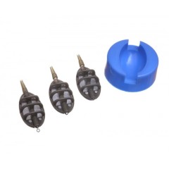 Набор методных кормушек Flagman 15гр+24гр+40гр с пресс-формой