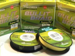 BULLIT BRAID 135M Hi-Vis Yellow 0.20mm Леска плетенная желтая