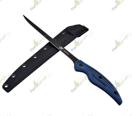 Нож филейный Cuda Professional Knives для большой рыбы серия Профессионал 23 см Micarta