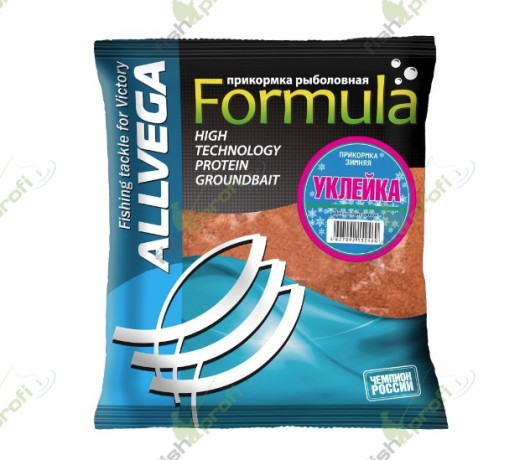Прикормка зимняя ALLVEGA "Formula Winter" 0,5кг (УКЛЕЙКА)