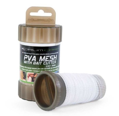 Сетка ПВА с резаком бойлов Korum PVA MESH WITH BAIT CUTTER