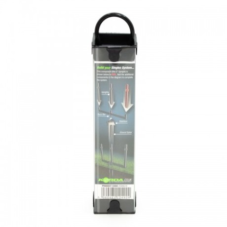 Стойка для сигнализатора Korda Singlez Upright Black 3,5" черная 12,7см