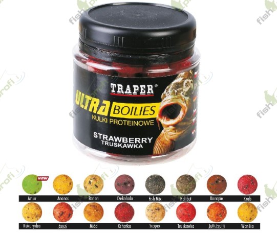 Бойлы 12мм 100гр Амур Traper (ТРАПЕР) Boilies Ultra Amur