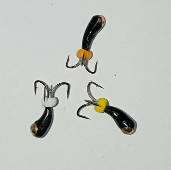 Мормышка Чертик Уралочка с коронкой средняя	0.5 гр.