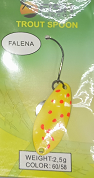 Блесна F.S. колеблющаяся FALENA 2,5 гр #58