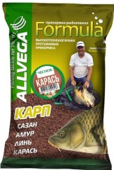Прикормка ALLVEGA &quot;Formula Carassin Garlic&quot; 0,9кг (КАРАСЬ ЧЕСНОК)