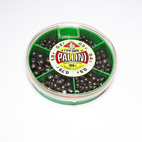 Набор грузил  Pallini большой 100гр