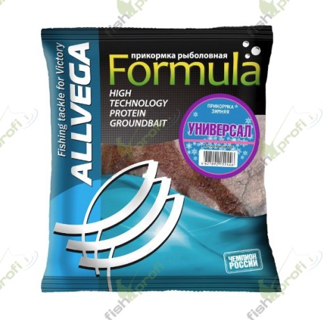 Прикормка зимняя ALLVEGA "Formula Winter" 0,5кг (УНИВЕРСАЛЬНАЯ)