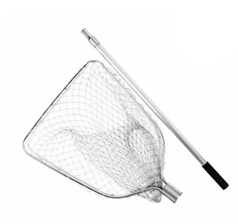 Подсачек алюминиевый с телескопической ручкой (голова съемная) 2 секции 2,0м