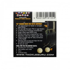 Поводок готовый Guru Bayonet Ready Rigs MWG 15&quot; 38см №16