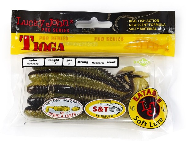 Силиконовая приманка Lucky Jonn Tioga 3.9" #T36