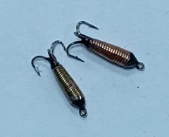 Мормышка Чертик-Гвоздь рифленый средний 0,45 гр.