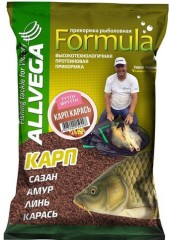 Прикормка ALLVEGA &quot;Formula Carp Carassin&quot; 0,9кг (КАРП, КАРАСЬ) Тутти Фрутти.
